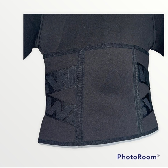 NWT RARE ALEXANDER WANG x H&M Scuba Crewneck Sweatshirt Black, Size 4 - Picture 6 of 10